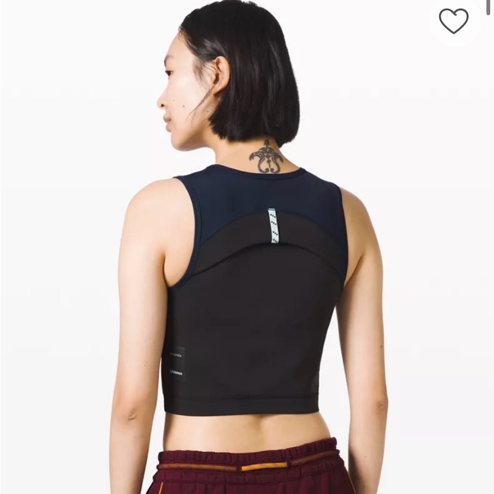 Lululemon lab ROKSANDA collab asymmetric knot rope skirt & crop top small (6) - Picture 10 of 12